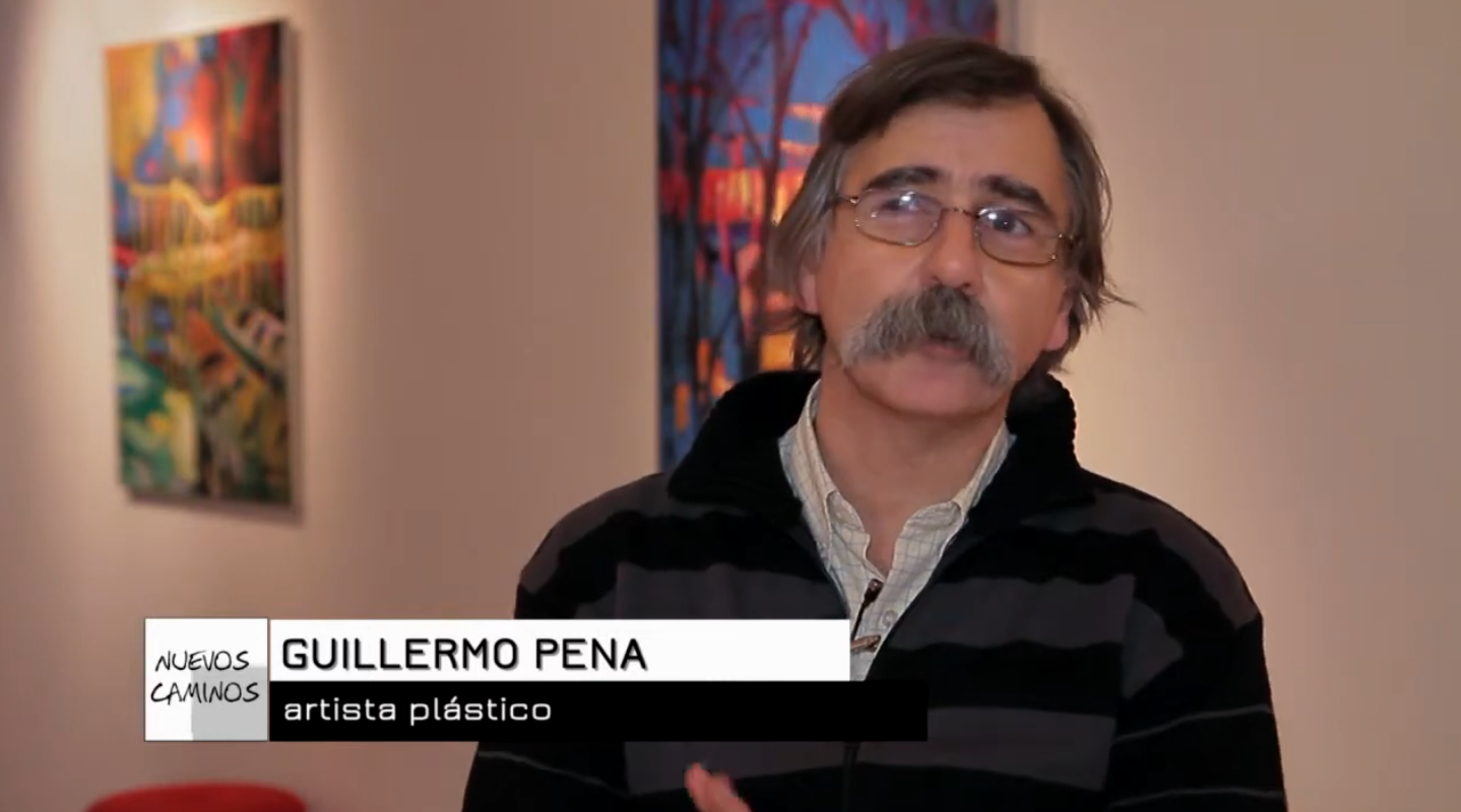 Exposición Nuevos caminos del artista plástico Guillermo Pena. 2012 parte 1