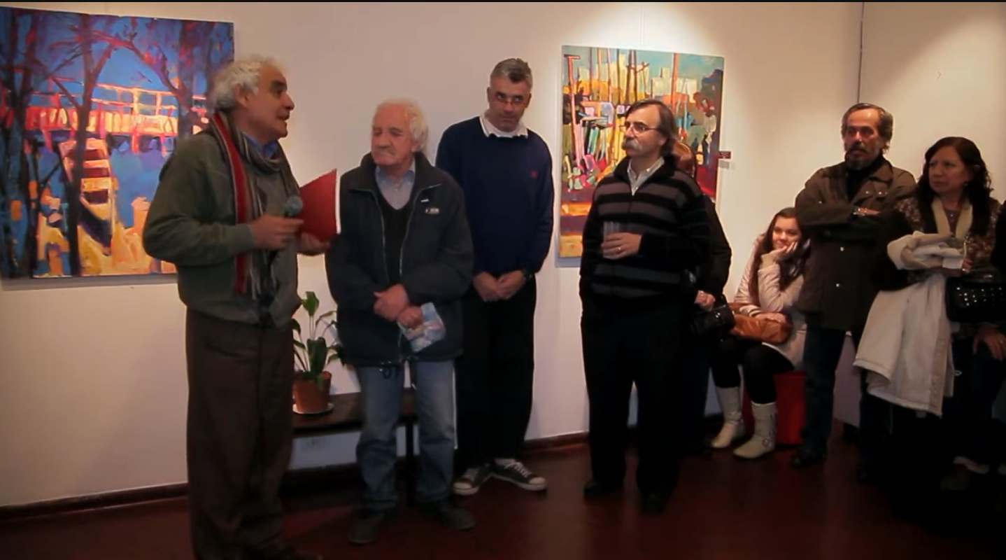 Exposición Nuevos caminos del artista plástico Guillermo Pena. 2012 parte 2