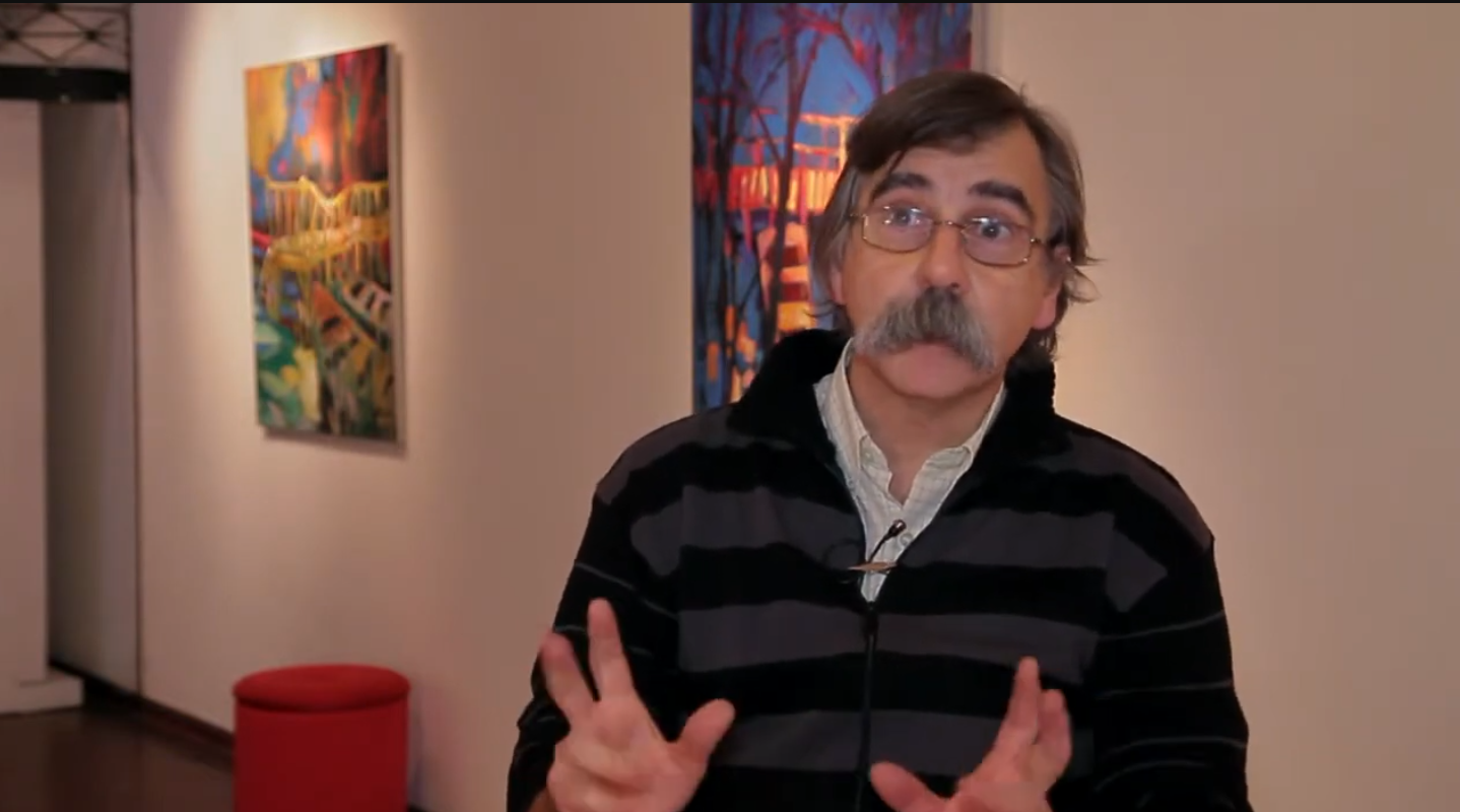 Exposición Nuevos caminos del artista plástico Guillermo Pena. 2012 parte 3